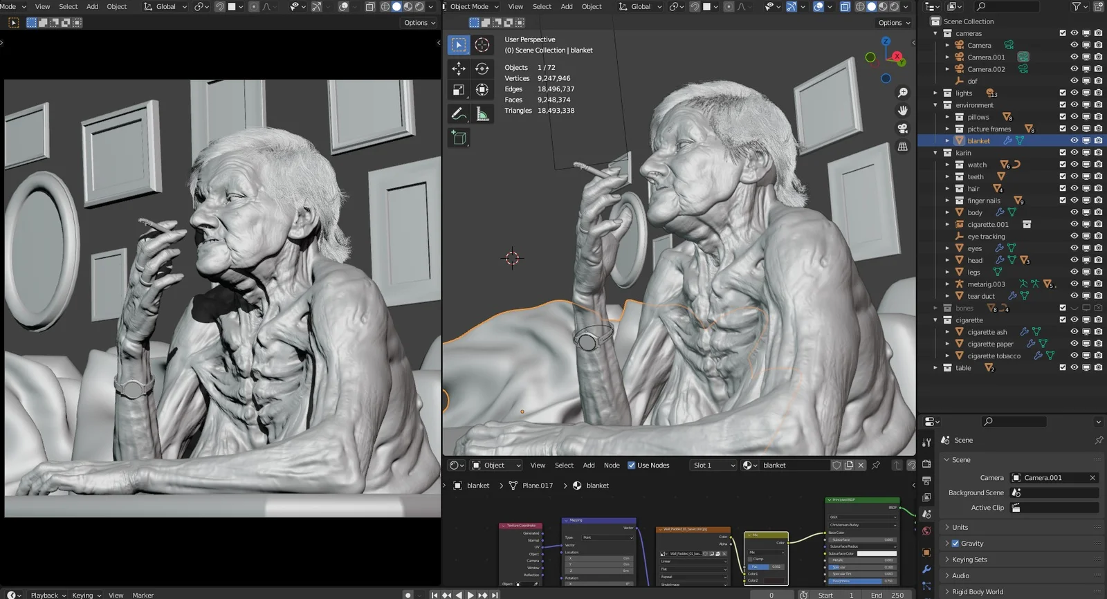 Karin Character Illustration screenshot 2