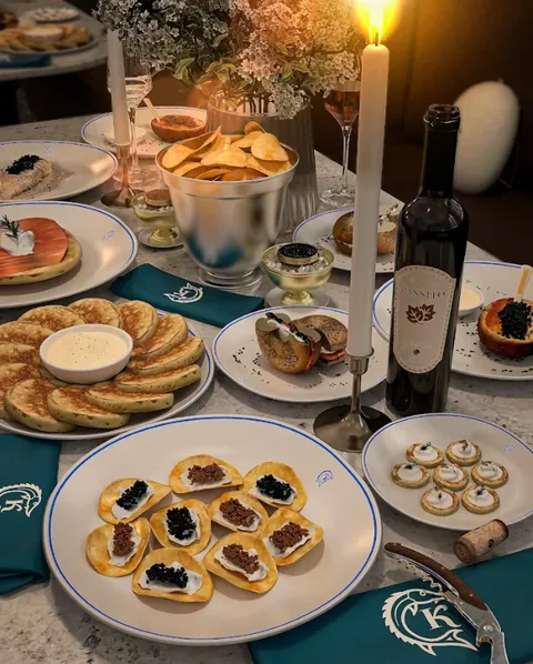 Kaspia Gourmet Set - Blender 3d models