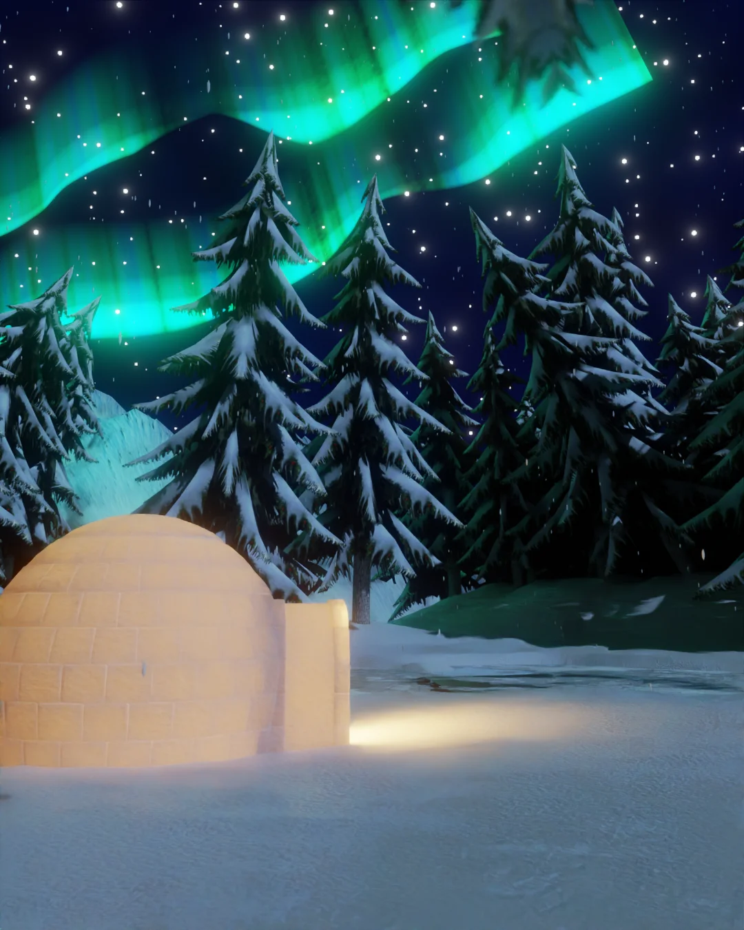 Aurora Borealis screenshot 2