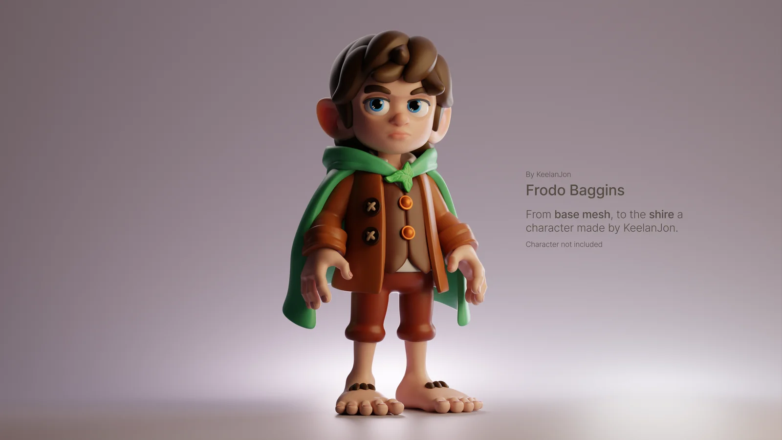 Stylised Character Base Meshes screenshot 5