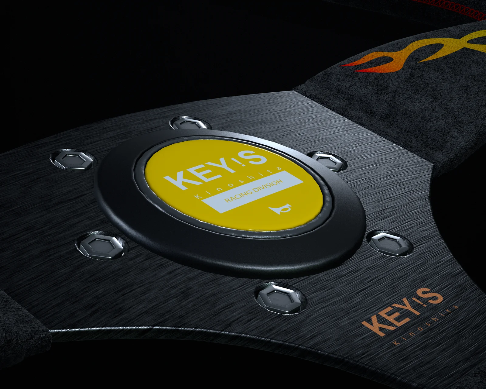 Keys Racing D-Shape Steering Wheel screenshot 2
