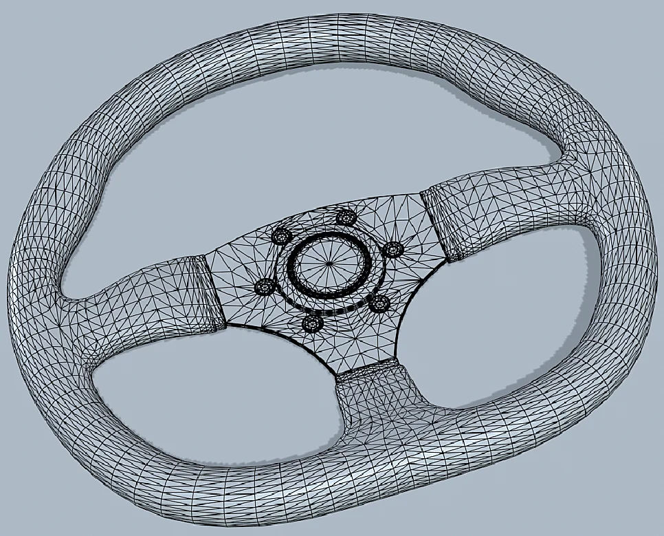 Keys Racing D-Shape Steering Wheel screenshot 3