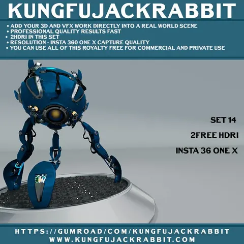 Free HDRI Set - Blender lighting & hdris