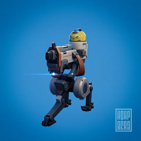Killjoy Turret Rig - Blender 3d models