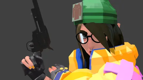 Killjoy Rigged Model - Blender 3d models