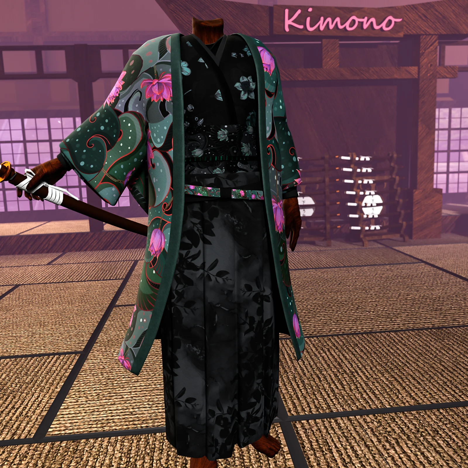 Kimono Couple Set screenshot 2