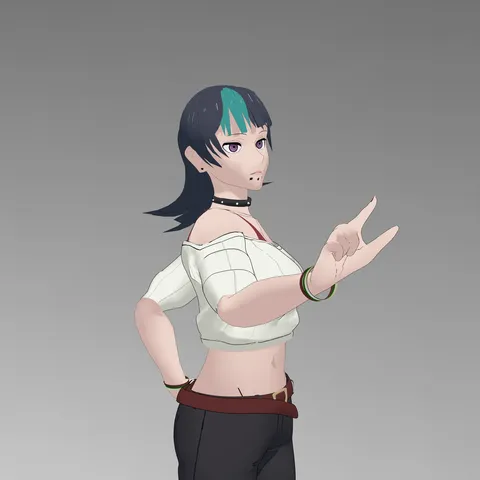 Kirara Hoshi - Blender 3d models