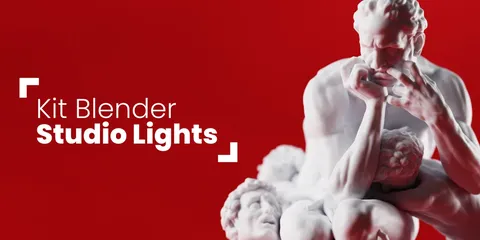 Kit Blender Studio Lights - Blender scenes