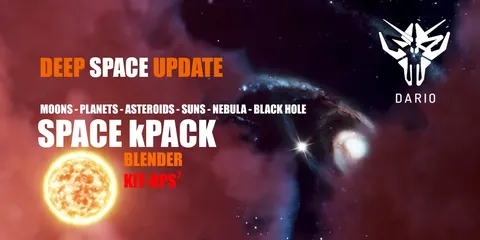 Kit Ops Space kPack - Blender 3d models