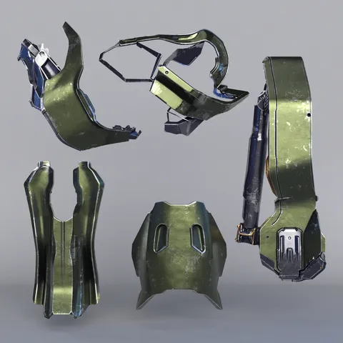 Goblin Kitbash Pack 01 - Blender 3d models