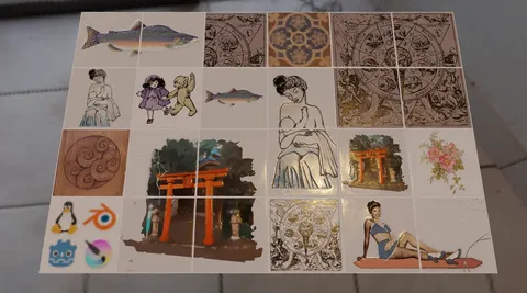 Kitchen Backsplash Tiles Pack 4 - Blender 3d models