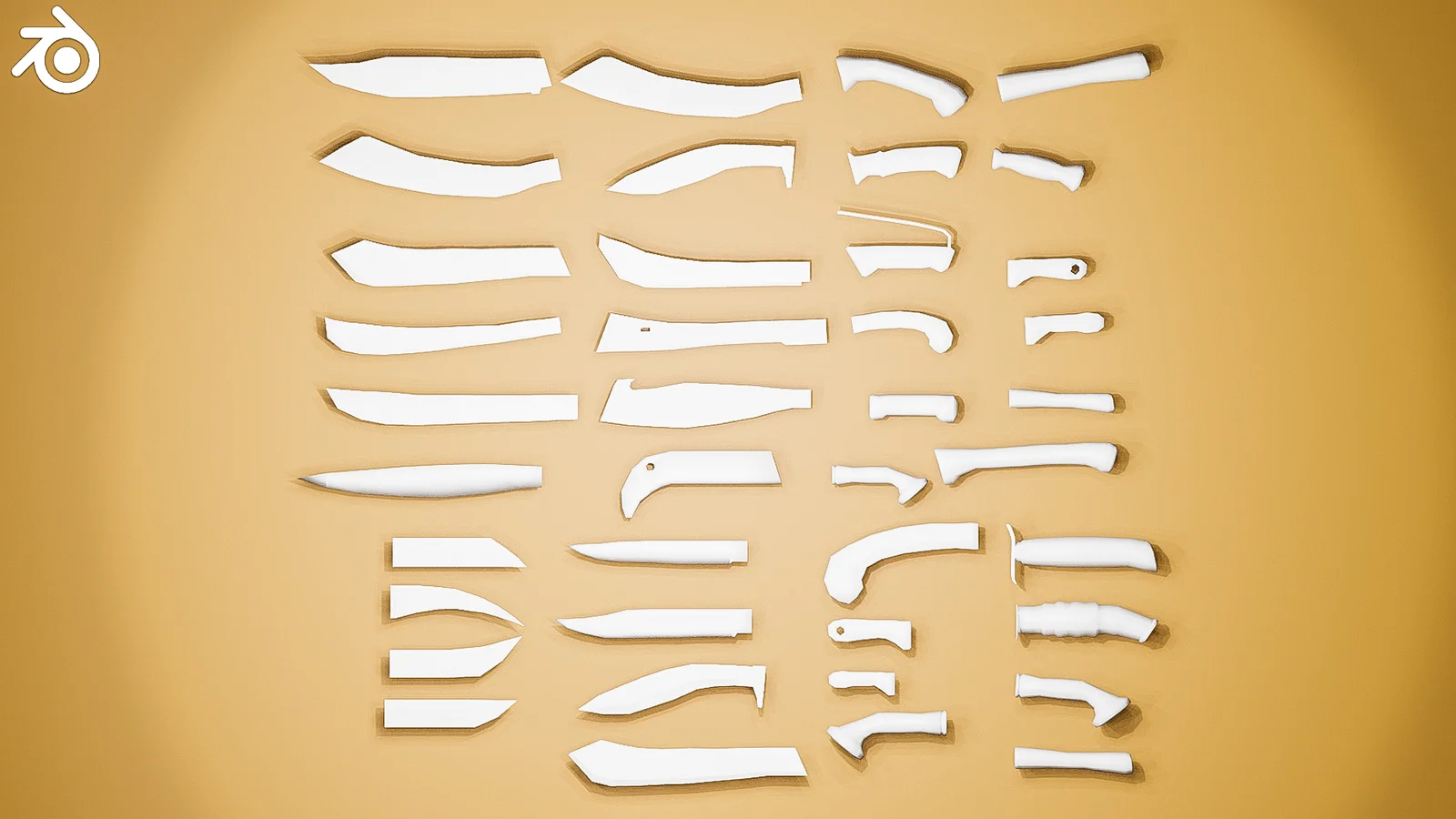 Knife Base Meshes screenshot 4