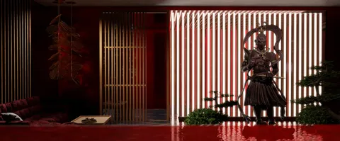 Koi No Yokai Terraza - Blender scenes