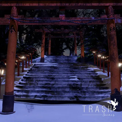 Komorebi's Forest - Blender scenes