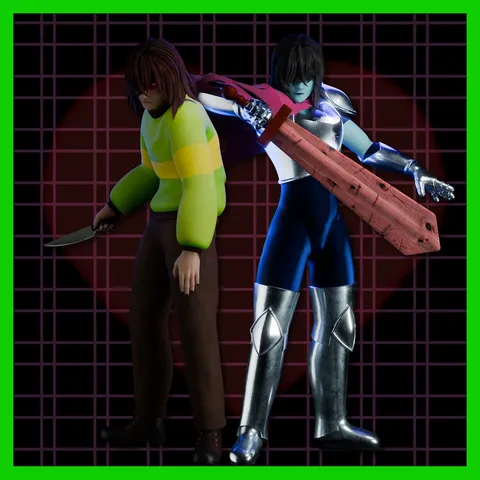 Kris Dreemurr - Blender 3d models