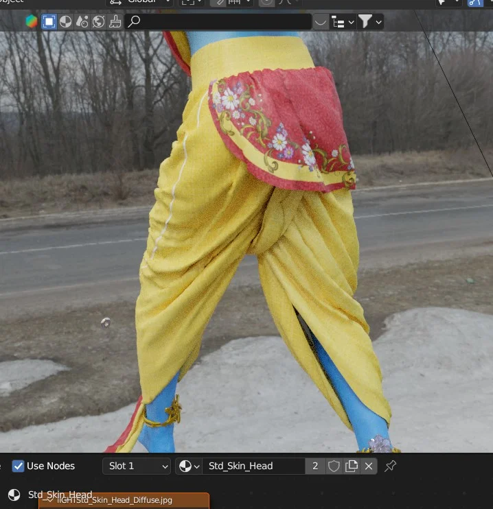 Krishna Animated Mesh screenshot 5