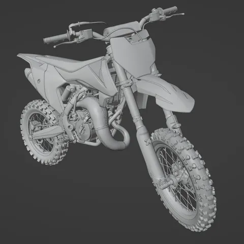 KTM SX65 / GASGAS MC65 - Blender 3d models