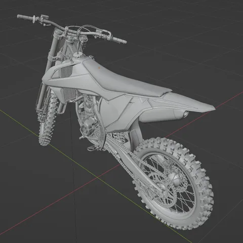 KTM SXF250 2016-2018 - Blender 3d models
