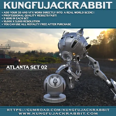 Atlanta HDRI Set 02 - Blender lighting & hdris