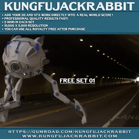 HDRI Set 01 - Blender lighting & hdris