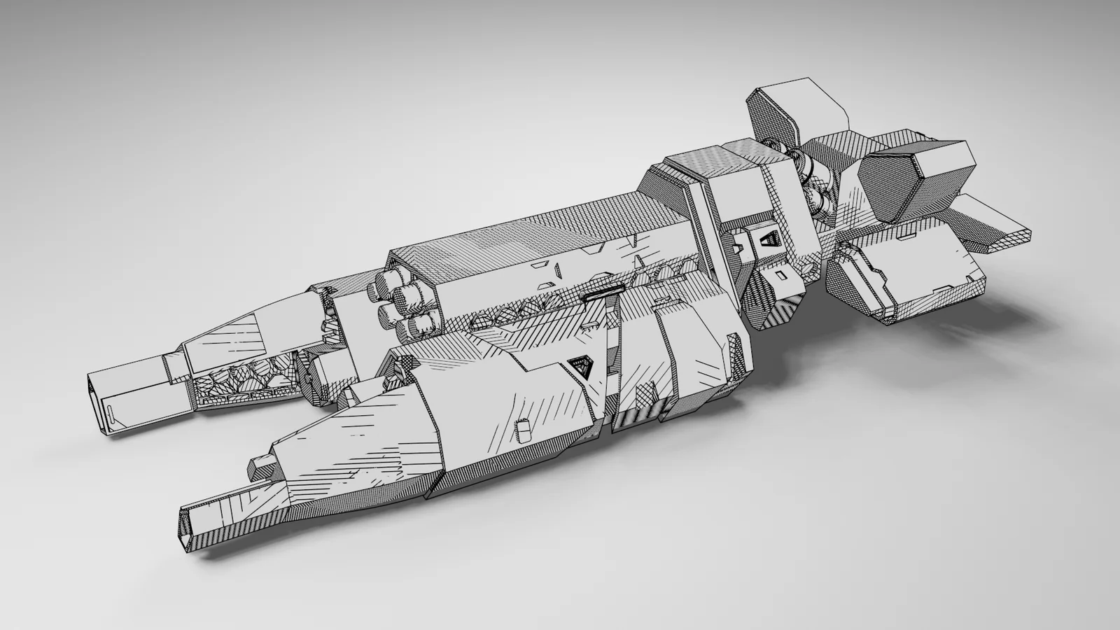 Kushiro Hatch Lines Shader screenshot 2