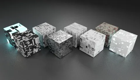 Sci-Fi Panel Shaders - Blender shaders