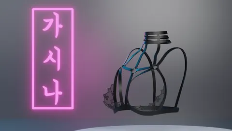 Lace Harness - Blender 3d models