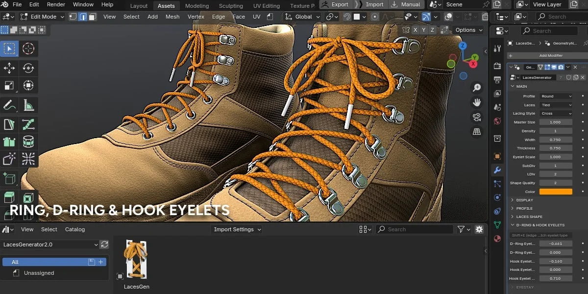 Laces Generator screenshot 3