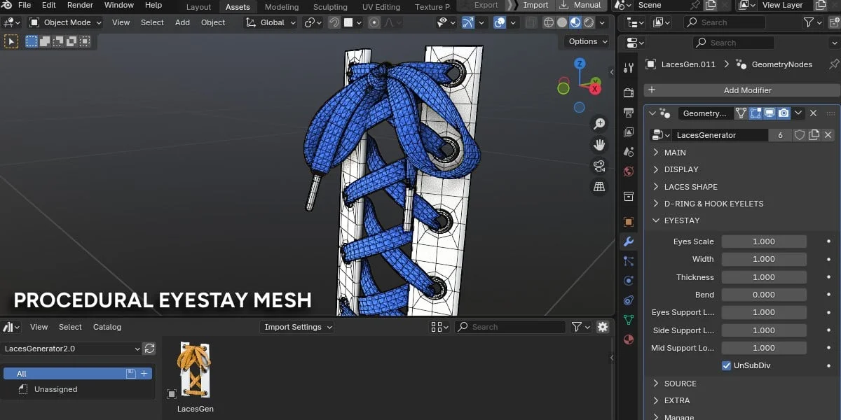 Laces Generator screenshot 4