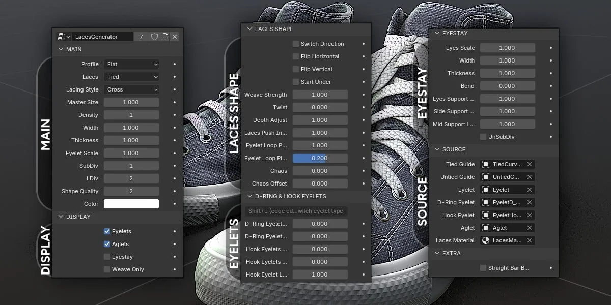 Laces Generator screenshot 7