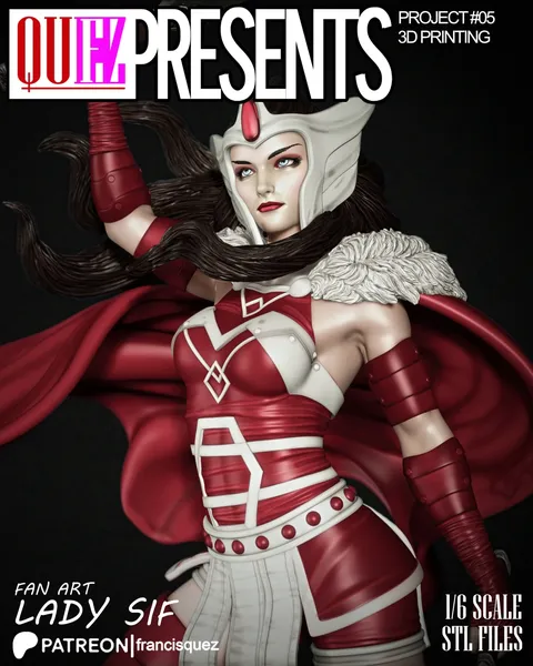 Lady Sif - Blender 3d models