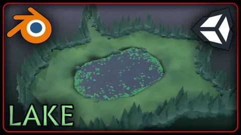 Lake Level Generator - Blender geometry nodes