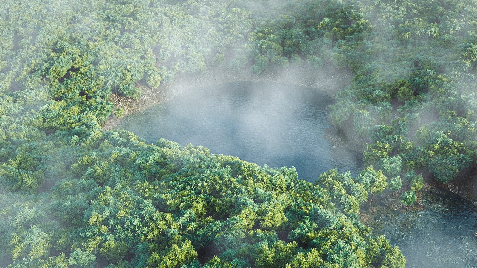 Large Forest Landscape screenshot 2