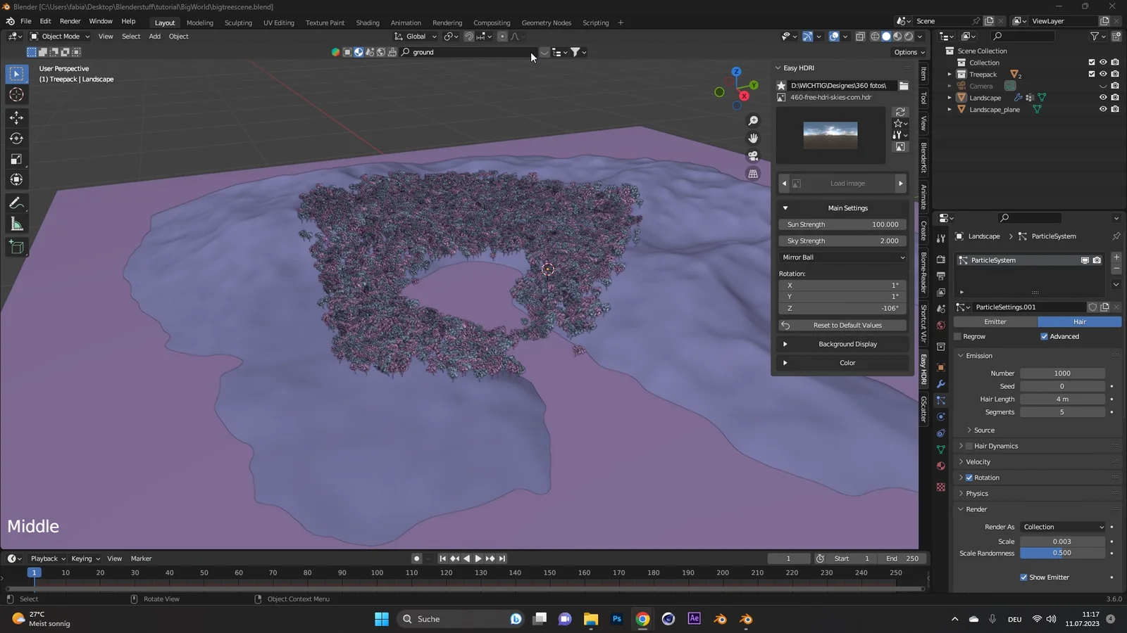 Large Forest Landscape screenshot 4