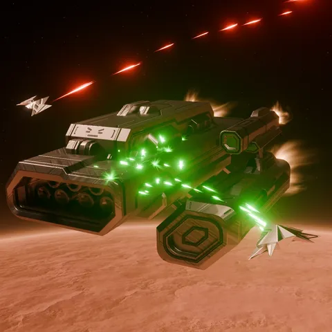 Laser Blaster Effect - Blender geometry nodes