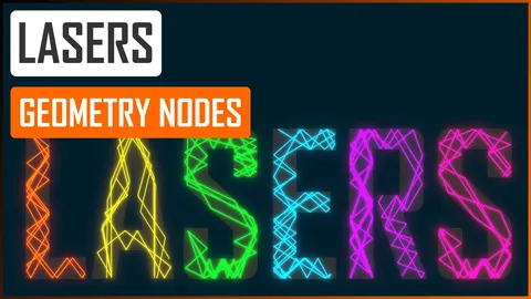 Lasers In Geometry Nodes - Blender geometry nodes