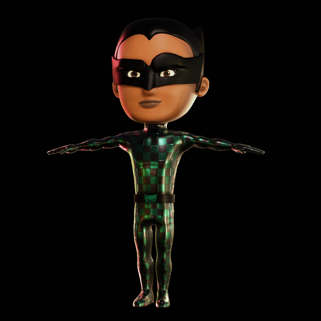 Lastikman Stylized Character screenshot 2