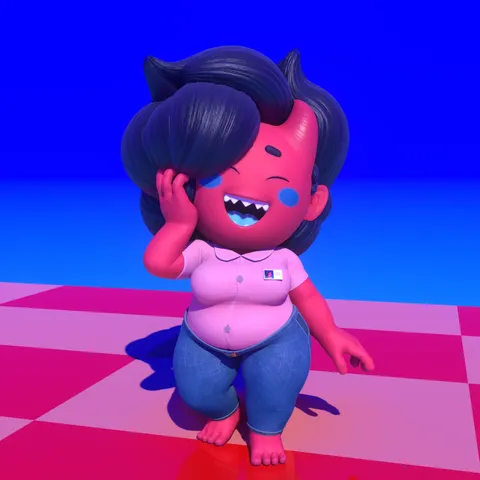 Laura Pucket - Blender 3d models