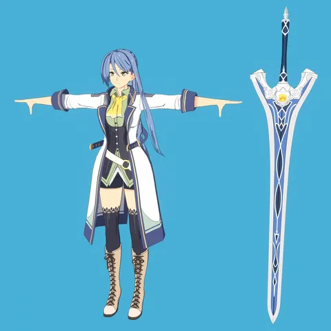 Laura S. Arseid - Blender 3d models