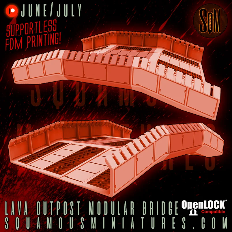 Lava Outpost Modular Bridge screenshot 2