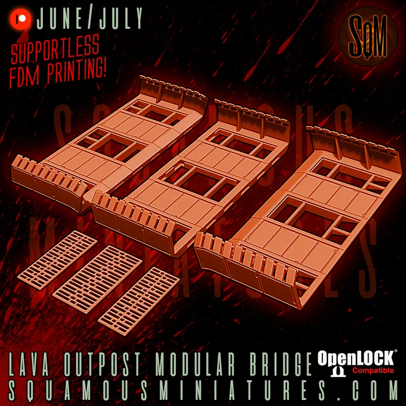 Lava Outpost Modular Bridge screenshot 3