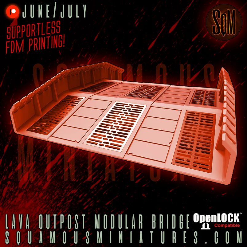 Lava Outpost Modular Bridge screenshot 4