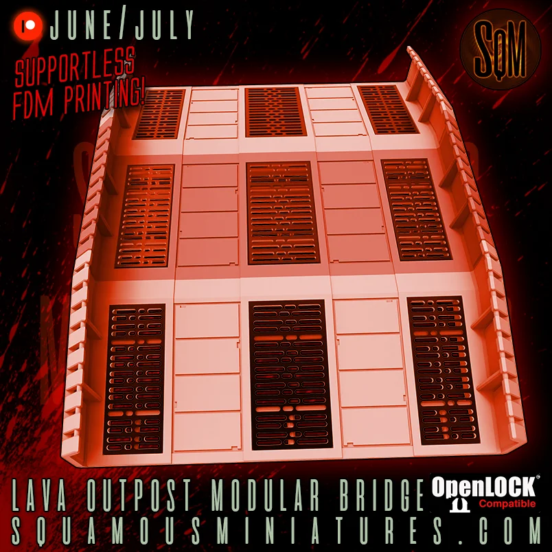 Lava Outpost Modular Bridge screenshot 5