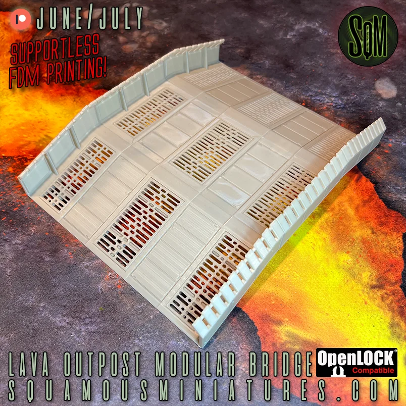 Lava Outpost Modular Bridge screenshot 6