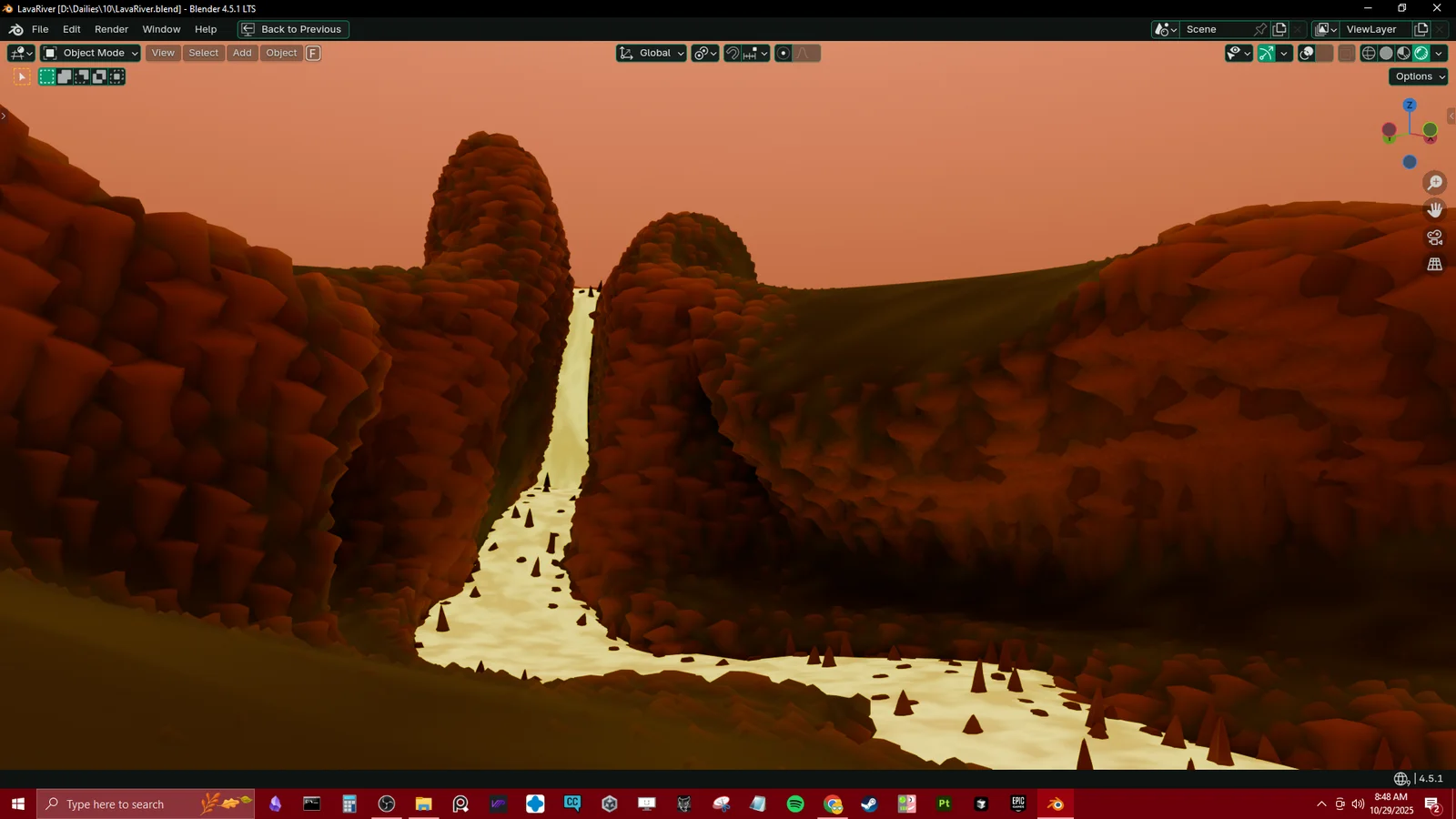 Lava River screenshot 2