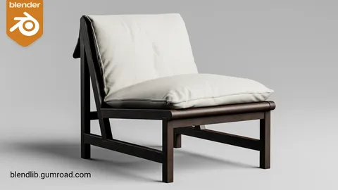 Lazy Cush Armchair - Blender 3d models