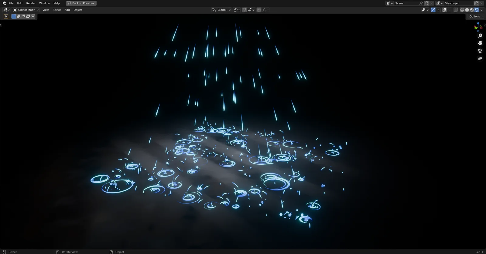 Procedural Rain screenshot 2