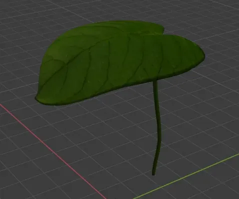 Leaf Umbrella - Blender 3d models