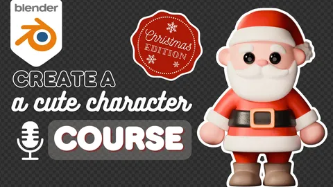 Create a Cute Character - Blender tutorials & courses