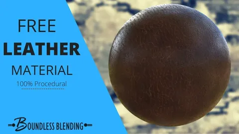 Procedural Leather Shader - Blender shaders
